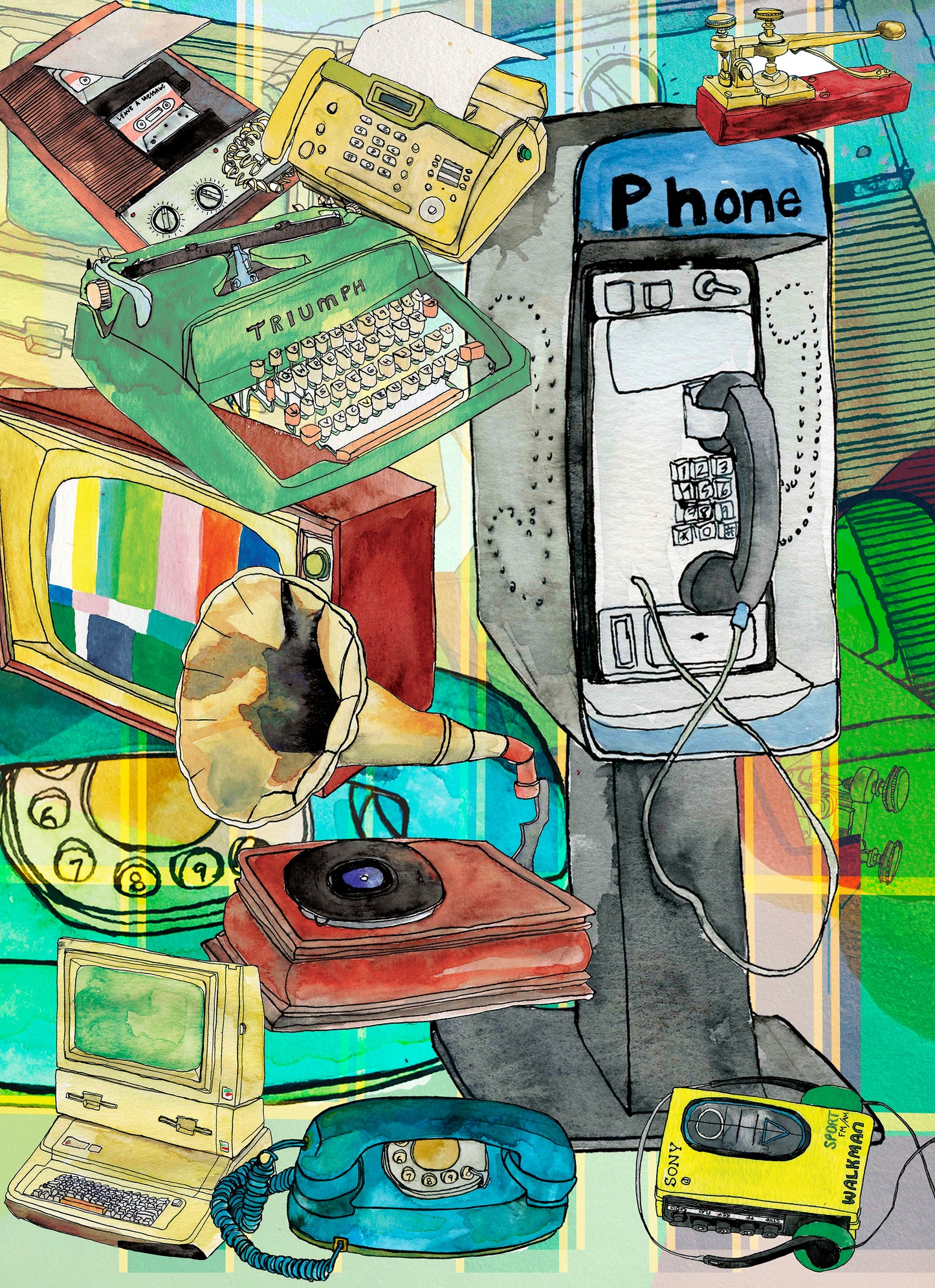 Phones and Faxes Galore!