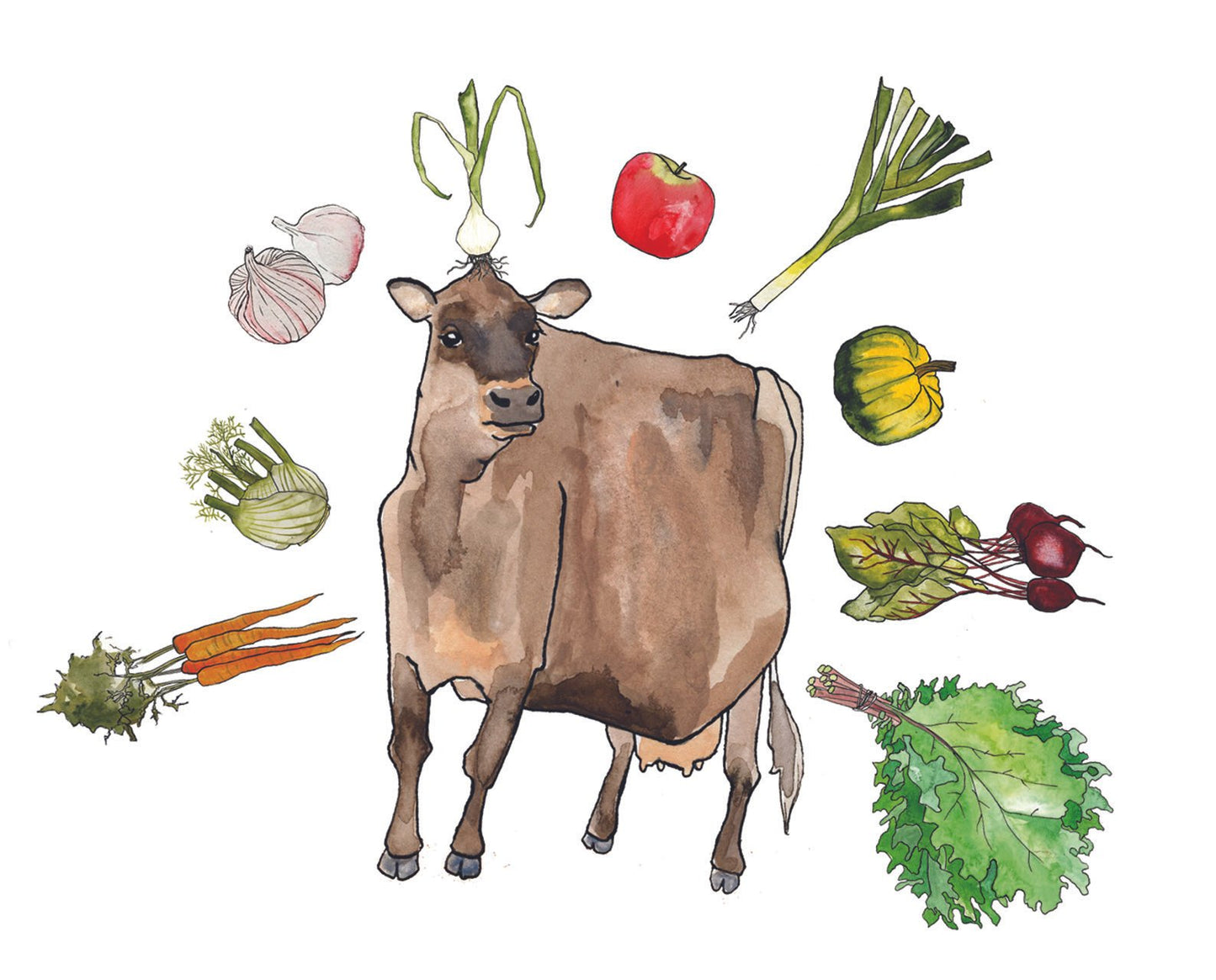 Cow Veggie Halo
