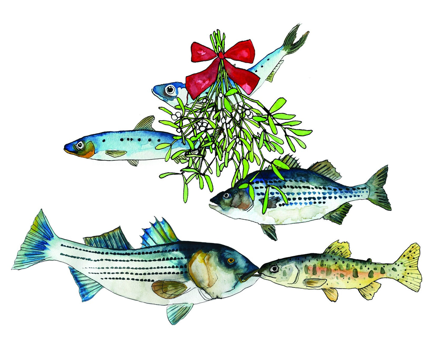Mistletoe Fishes