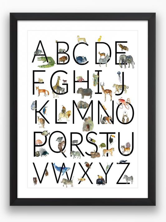 Alphabet Poster