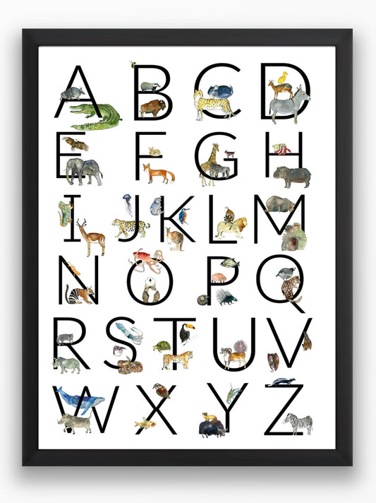 Alphabet Poster