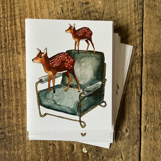 Deers on Chair