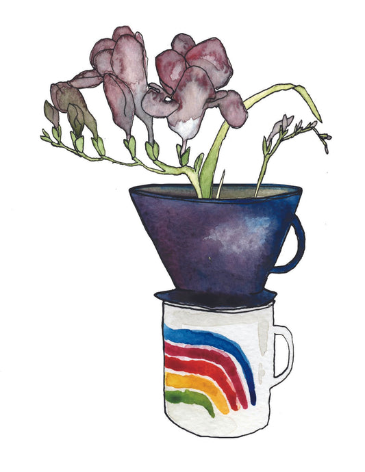 Freesia in your Coffee